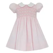 Anavini - Eleanor Pink Smocked Dress