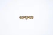 Circle design diamond ring