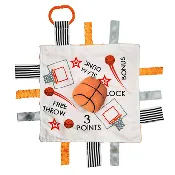 Basketball Baby Learning Lovey Tag Stroller Toy