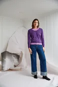 Purple Wisteria 2 in 1 Pullover