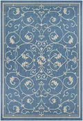 Couristan Recife 1583/1212 Veranda Champagne Blue Area Rug