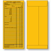 Cashier’s Report Envelope