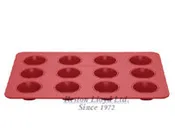 12 Cup Muffin Pan, Red