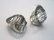 F10- Oval Filigree Stud Earrings — Filomena Demarco Jewelry