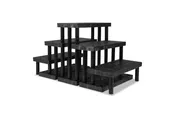 Five Step Heavy Duty Pyramid Display 36x63x36
