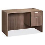 OS Laminate Single 3/4 Pedestal Desk – 48″ x 30″