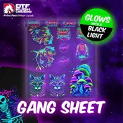 DTF Fluorescent Transfers