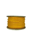 1/4" X 600' Yellow 3-Strand Twisted Polypropylene Rope