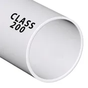 1-1/2 in. x 4 ft. Class 200 PVC Pipe (Sold in 4 ft. increments) | PP015-200-4FT