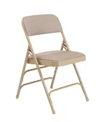 Premium Fabric Upholstered Triple Braced Folding Chair