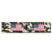 American Flag on Camo