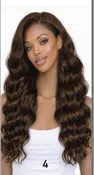 100% Virgin Human Hair Belina Ocean Wave 13 X 5 HD Lace Frontal Wig. 22" -26"