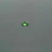 0.36ct Oval Natural Garnet (Colour Green, Clarity Slightly Included, Cut Faceted)