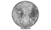 1 oz Silver American Eagle BU (Random Year)