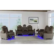 13660 Lantana Grey/Brown Reclining Collection