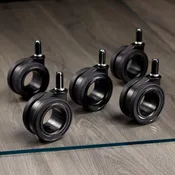 Original Hubless Office Chair Wheels (Set of 5)