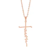Cross Faith Necklace