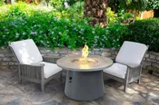 Cirvalo Round Gas Fire Pit Table — Gilbert Fireplaces & BBQs