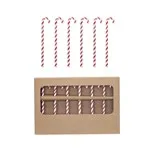 Candy Cane Stir Sticks set/6