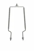 8-12” Chrome Adjustable Harp