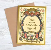 Absolute Legend Greeting Card