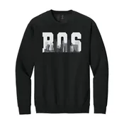 BOS Boston Skyline Crewneck Sweatshirt – Unisex Softstyle Timeless Design
