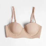 Blush - Micro Strapless Bra Nude
