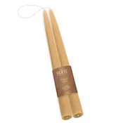 12" Double Hung Beeswax Taper Candles
