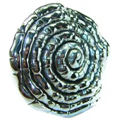 Ariadne's Thread   Italy Made Silver Sterling Silver LARGE  ring s. 6