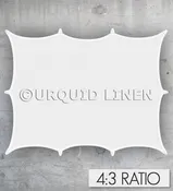 10-Point 4:3 Projection Screen