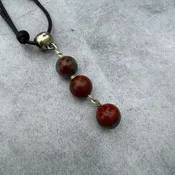 Bloodstone - Beaded Necklace