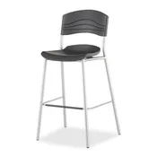 CaféWorks™ Bistro Stool, Graphite - 42"H