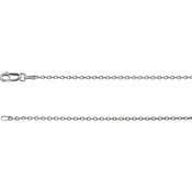 14 Karat Gold 1.5mm Diamond-Cut Cable Chain