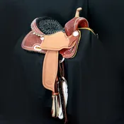 Billy Cook 14″ Barrel Racing Saddle #1530 – Suplhur, Oklahoma