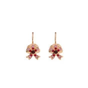 Bow Earrings in "Cranberry Crush" *Custom*