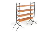 1950s "HANSA" MODULAR BOOKCASE IN TEAK