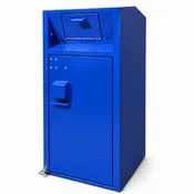 ADA compliant, Bear resistant and Rodent Resistant Cart Garage with Chute, Holds One 35 Gallon Poly Cart - CE135MB-CH