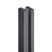 102 Inch Dark Gray 5 x 5 Inch Line Post for Simulated Stone Fence Systems