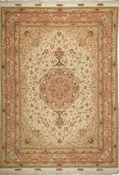 10'x13' Persian Tabriz Wool & Silk (#276-h-r)