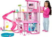 2026 Barbie Dreamhouse 2023 Casa para muñecas de juguete de 3 plantas con +75 muebles y accesorios, +3 años (Mattel HMX10)
