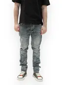 Antique Vintage Mid Blue Wash Skinny Denim