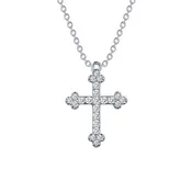 0.35 CTW Cross Necklace