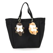 4 PCS CUTSIE SEA OTTER PLUSH KEY CHARM IN POLYESTER