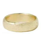10k Yellow Gold Worn Band