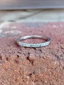 Aquamarine Stacking Ring — Capone's Jewelry