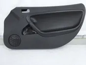 09 PONTIAC SOLSTICE FRONT RIGHT SIDE PASSENGER DOOR TRIM PANEL BLACK 19B