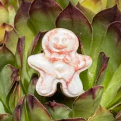 Assorted Crystal Gingerbread Man Mini Carving