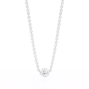Aresa New York Hadid Solitaire Diamond Necklace