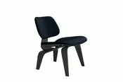 Eames Molded Plywood Lounge Chair Wood Base (LCW), Non Upholstered