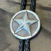 5 Point Star Bolo Tie
